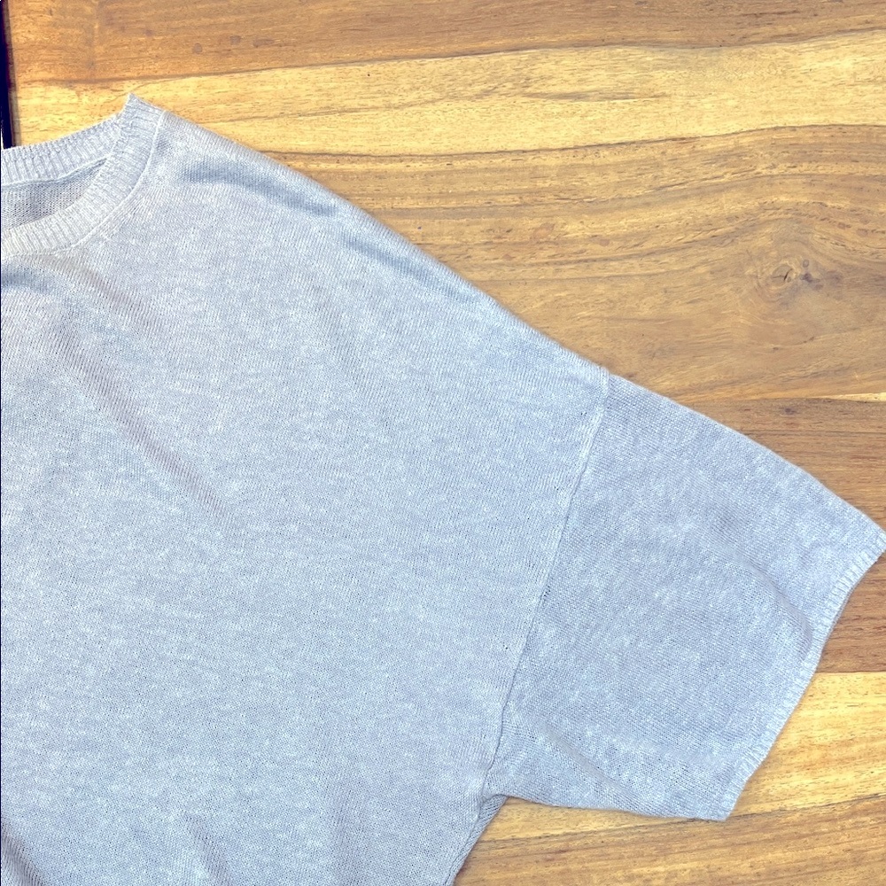 Banana Republic Fern Linen Blend Short Sleeve Sweater - Picture 7 of 7